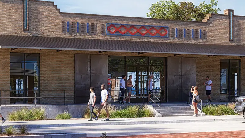 render of exterior of Iron Yard