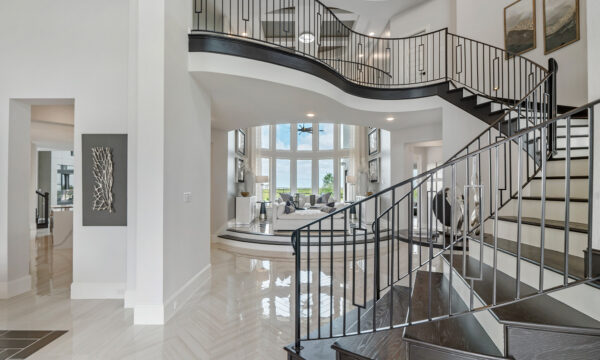 Fedrick Harris Estate Homes interior with staircase