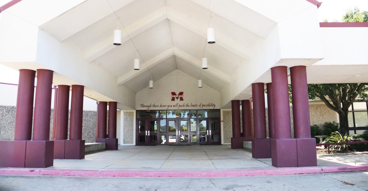 exterior of Magnolia Jr. High School