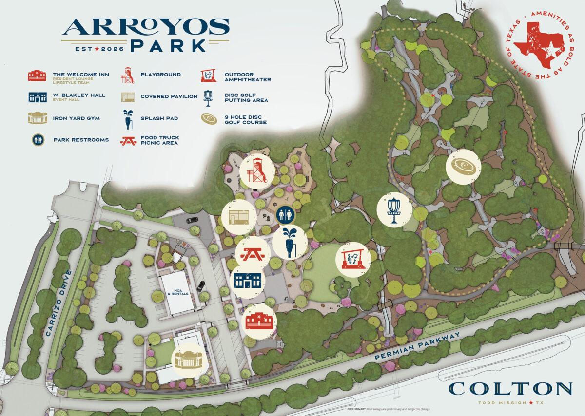 Colton Amenities Map